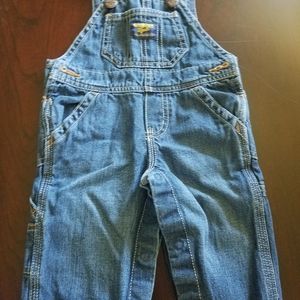 NWOT Oshkosh B'Gosh Baby Overalls S:6M.